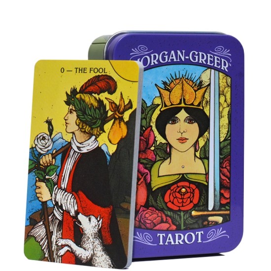 Morgan Greer Tarot in tin box Bill F. Greer