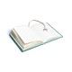 Notitieboek Fluweel Mint - Maanfasen 20x15cm