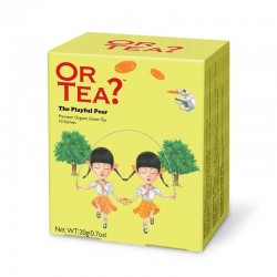 Or Tea? The Playful Pear Groene Thee 2 doosjes 10 zakjes BIO 2 gr