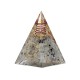 Orgonite Piramide Maansteen Maan 6x6x8cm