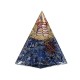 Orgonite Piramide Sodaliet Maan - Sterren 6x6x8cm