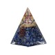 Orgonite Piramide Sodaliet Maan - Sterren 6x6x8cm