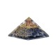 Orgonite Piramide Sodaliet Maan - Sterren 7.5x7.5x5cm