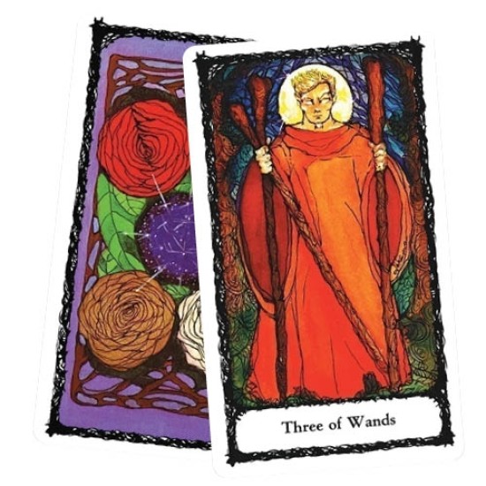 Sacred Rose Tarot Set Johanna Gargiulo-Sherman