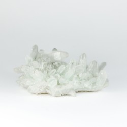 Bergkristal Chloriet Cluster 10,5cm