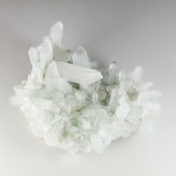 Bergkristal Chloriet Cluster 10,5cm