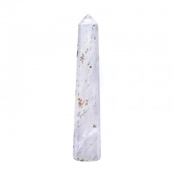 Bergkristal Punt - Zeszijdige Obelisk 7,5-10 cm