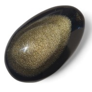 Goud Obsidiaan Zeepsteen 8cm 80-100 gram