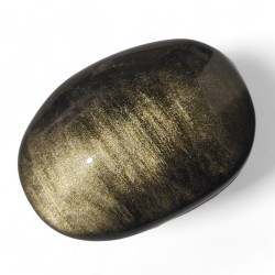 Goud Obsidiaan Zeepsteen 8cm 100-150 gram
