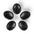 Zwarte Obsidiaan Worry Stone - Duimsteen 3,5-4,5cm