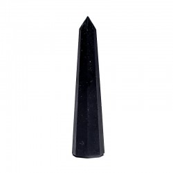 Zwarte Toermalijn Punt - Zeszijdige Obelisk 7,5-10 cm