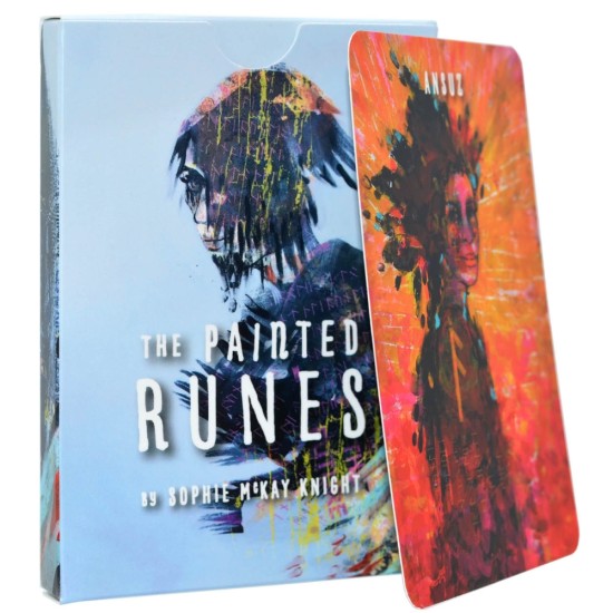 The Painted Runes Deck + A5 Booklet Sophie McKay Knight