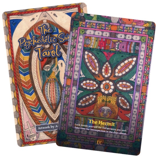 The Psychedelic Swiss Tarot - Major Arcana Kisses from IBIZA