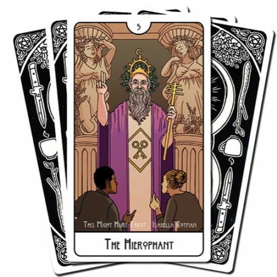 This Might Hurt Tarot Black Isabella Rotman