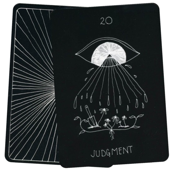 Wanderer's Tarot (black w. silver edges) Casey Zabala