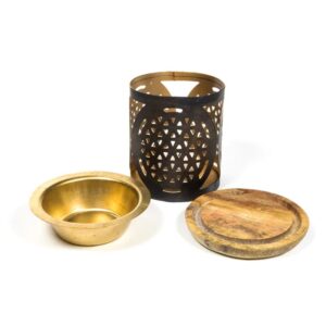Aromafume Olieverdamper Bloem des Levens Set 2 stuks