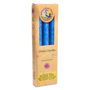 Chakra Kaars Dun 5e Chakra set 3 stuks