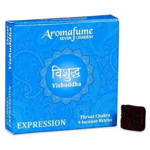 Aromafume Chakra Wierookblokjes 5e Chakra 27 stuks