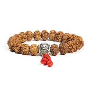 Mala Armband Rudraksha OMPMH 21 Kralen