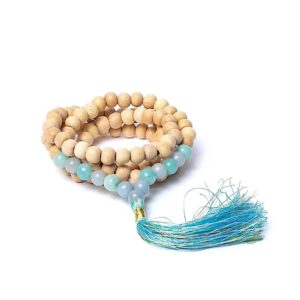 Mala Tulsi Angeliet Amazoniet 8mm