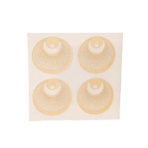 Metalen sticker engel goud 3.5Cm