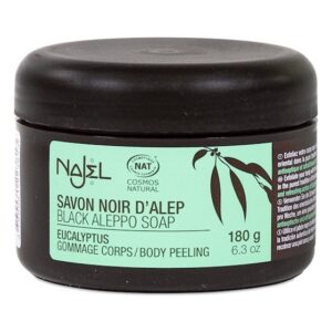 Najel Aleppo Zwarte Scrubzeep Eucalyptus 180 gr