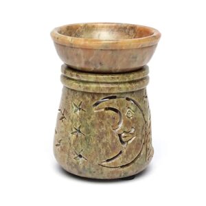 olieverdamper zon en maan zeepsteen-2