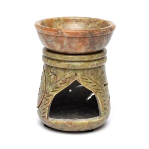 olieverdamper zon en maan zeepsteen-3