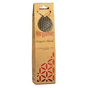 Organic Goodness Wierookkegels Dragon's Blood Box 12 Zakjes
