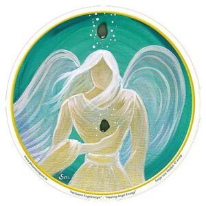 Raamsticker Healing Angel Energy 3 stuks