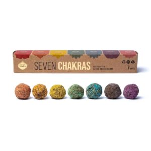 Sagrada Madre Smudge Bombs 7 Chakra Set 2 stuks