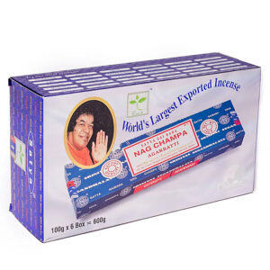 Satya Nag Champa Agarbatti Wierook Box 6 pakjes 100g