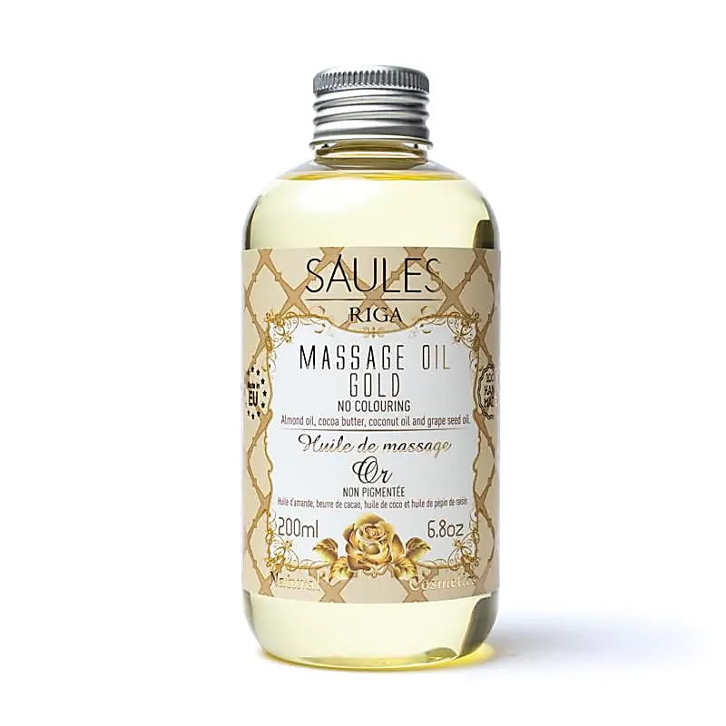 Saules Fabrika Massageolie Gold 2 stuks 200ml