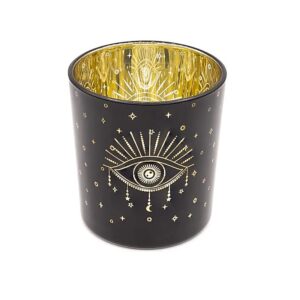 Sfeerlicht metallic alziend oog 8cm