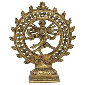 Shiva Nataraja Dubbele Ring 15cm