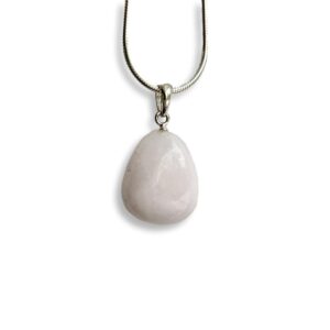 Edelsteenhanger Roze Aragoniet