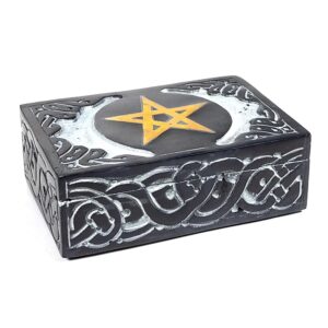 Tarotdoos Pentagram Zeepsteen