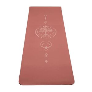 tpe yogamat levensboom mauve