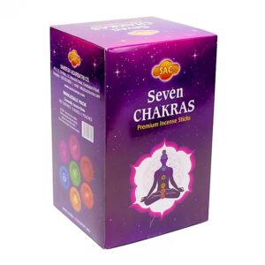 Seven Chakras Wierook Box 12 pakjes