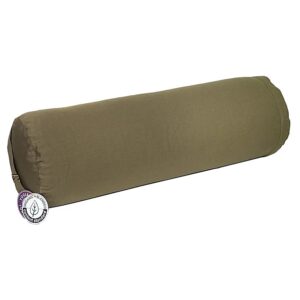 Yoga Bolster Olijfgroen BIO 60x16cm